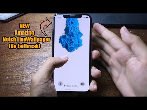 NEW Get Amazing Notch Live Wallpaper iPhone X/XR/Max No Jailbreak