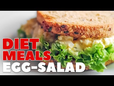 Low Calorie Recipes - Egg Salad Sandwich