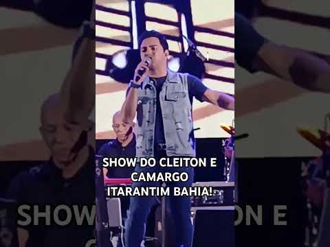 Cleiton e Camargo,na hora de amar #show #cidade #itarantim #bahia #shots