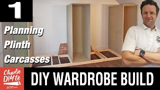 DIY Fitted Wardrobe Build with Basic Tools - Video