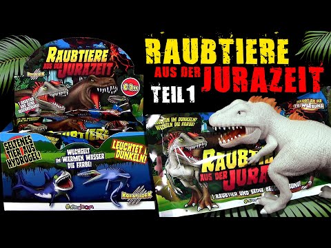 Sbabam ® KreatureX - Raubtiere aus der Jurazeit - Teil 1 !!! Urzeitmonster !!! Unboxing & Review