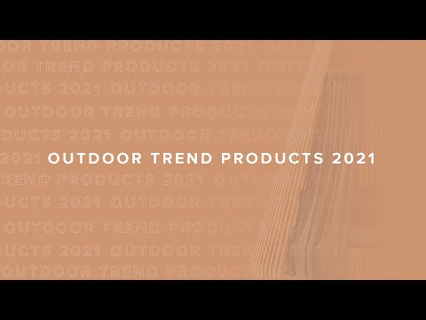 Discover Outdoor Trend Products 2021