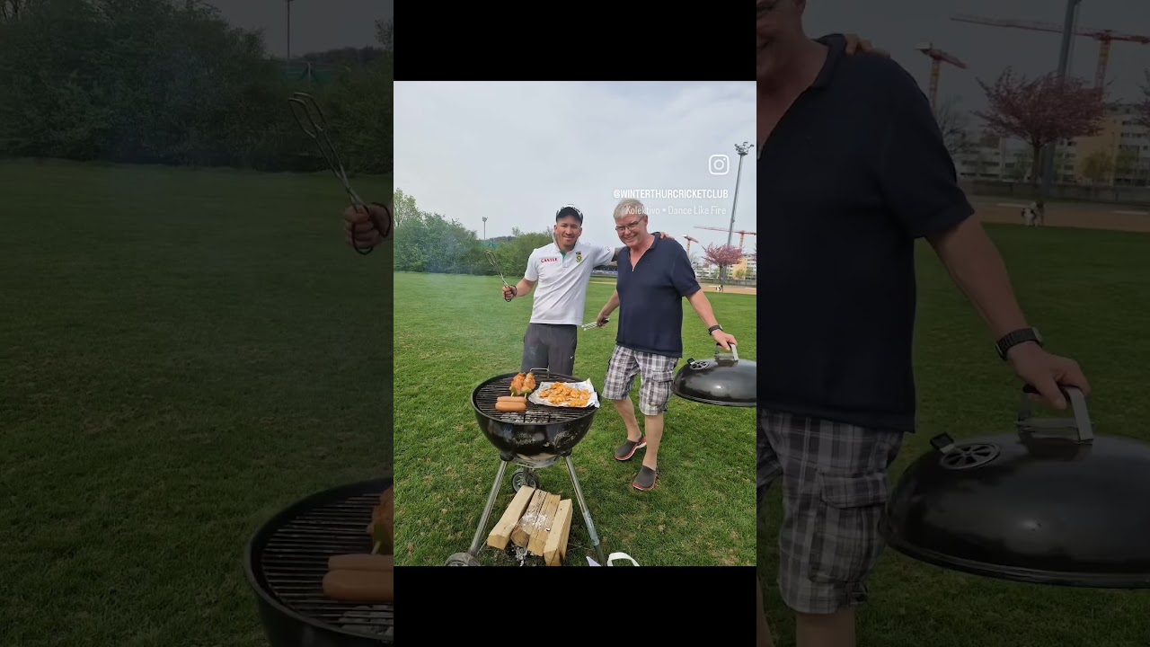 BBQ after match