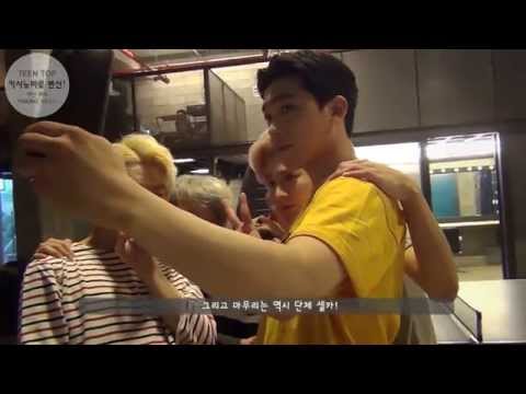 150625 TEEN TOP Starcast BTS: Ah-Ah Photoshoot