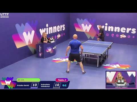 Winners League  26.08.21 Priadko Serhii - Kolomiiets Volodymyr 15:00