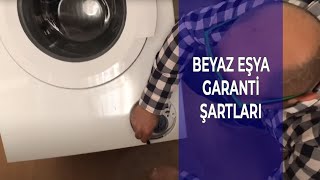 Beyaz Eşya Garanti Şartları #beyazesya