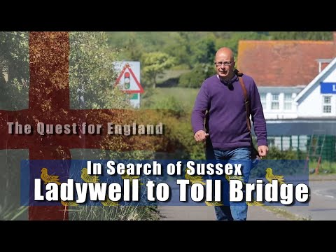 In Search of Sussex - In Which I seek a Stream, a College Chapel, an Airport and an Old Bridge