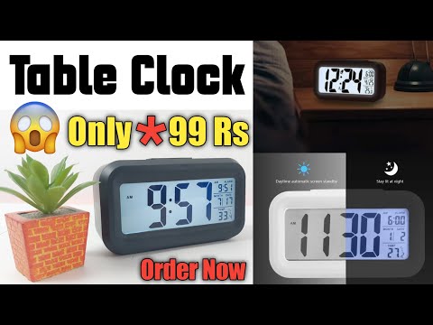 Led Clock And Temperature Displays