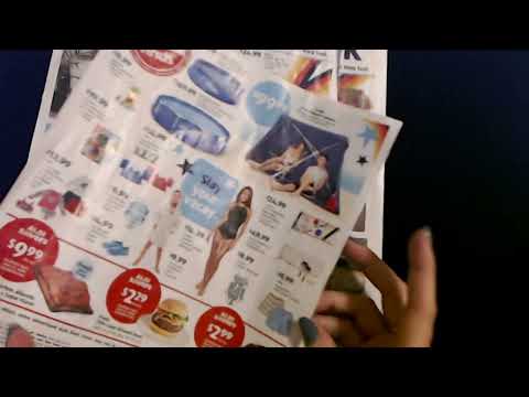 ASMR | Aldi Sneak Peek Sales Circular Show & Tell 7-13-2022 (Whisper)