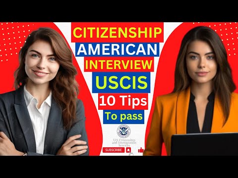 Come superare il test e la domanda di cittadinanza statunitense | 10 consigli per l'N-400 | Super...