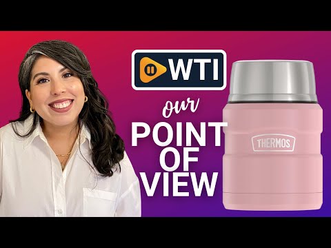 THERMOS Stainless King Vacuum-Insulated Food Jar with Spoon - WTI product video review