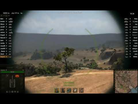 World of tanks - T-82 lucky shoot