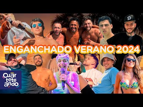 ENGANCHADO ESPECIAL VERANO 2024 ☀️⛱️👙🩳🎶 LO MEJOR DEL CUARTETO