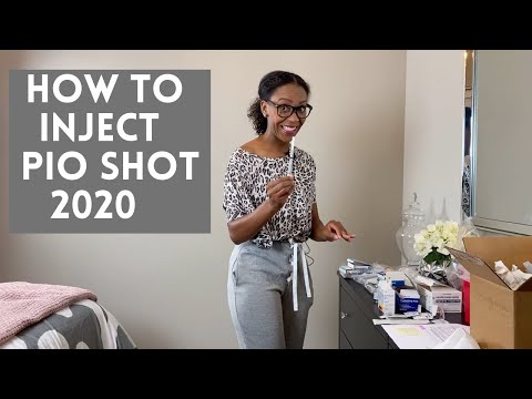 How To Do Progesterone Injections aka PIO Shot | Tips & Step by Step Instructions