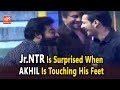 Jr NTR Is Surprised When Akhil Is Touching His Feet RRR Nidhhi Agerwal YOYO Times