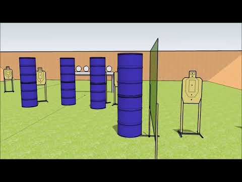 Sketchup Stage Walkthrough | DRPC June 2018 | USPSA