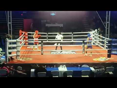 CRISTIAN GOMEZ VS KEVIN MERCADO, 57 KG, SABADO 21 DE MAYO DE 2022. POLIDEPORTIVO ALEXIS ARGUELLO.