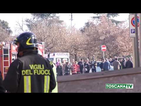 2017-03-13 SCANDICCI - FIAMME NEL CANTIERE DELLA  NUOVA CROCE ROSSA