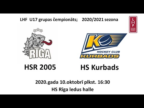 HSR2005 vs HS Kurbads; LHF U17 čempionāta spēle