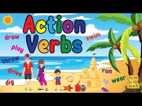 Action Verbs for Kids | 20 Action Verbs for Kids