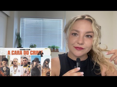 GRINGA REACT: 🇺🇸 CARA DO CRIME 4- ACENDO A FLOR- POZE, MC CABELINHO, BIELZIN, ORUAM, MC RYAN SP