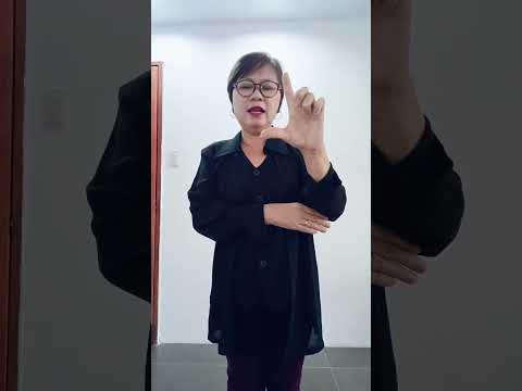 Learn Sign Language #001 Filipino Alphabet