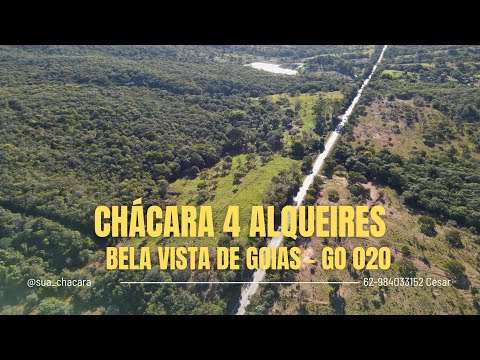 Chácara a venda às margens da Rodovia GO 020 em Bela Vista de Goiás 