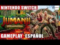 Jumanji Aventuras Salvajes Nintendo Switch Gameplay Español