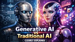 Generative AI vs Traditional AI | Key Differences Explained Clearly