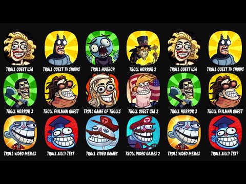 Troll Face Quest: Troll Quest USA Adventure, Troll Quest TV Shows, Troll Quest Horror....