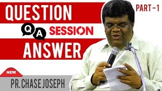 Question N Answer Session | Part-1 | Pr. Chase Joseph | പാസ്റ്റർ ചെയ്‌സ് ജോസഫ് | Youth Camp 2019 video