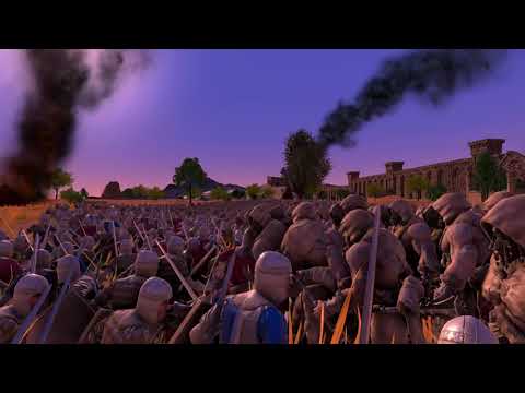 10.000 FOOTMAN ATTACK  ON CASTE vs 10K WILD MAN - Ultimate Epic Battle Simulator