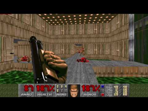 The Ultimate DOOM - E1M6: Knee-Deep in the Dead - Central Processing