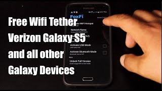 Verizon Galaxy S5 Free Wifi Tether Guide