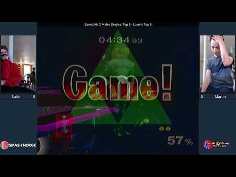 SameLAN 2 Summer - Saile vs Martin - Losers Top 8 - Melee