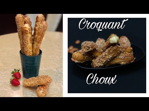 Croquant Choux Recipe | Công thức làm bánh Su Kem Giòn Hạnh Nhân