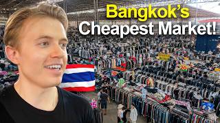 Shopping At Bangkok's LARGEST Second Hand Market (Pattavikorn market)