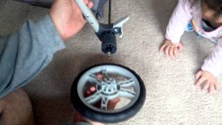 Graco Stroller Back wheel cannot be secured