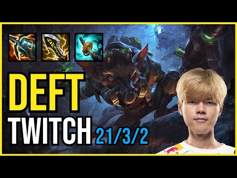 DEFT - TWITCH vs SENNA ADC - KR Diamond - Patch 11.3