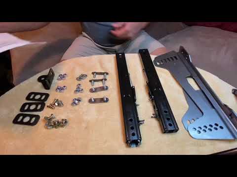PCI Toyota MR2 Spyder Slider Seat Mount Assembly Instructions