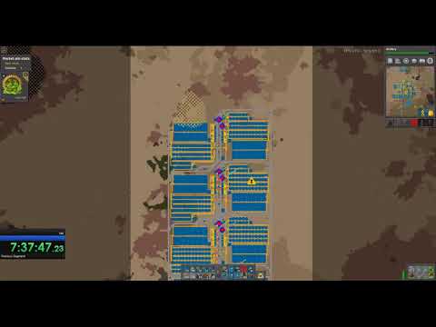 Factorio 100% Achievement Speedrun 0.16 World Record (13h 59m) - Part 2