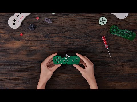 8Bitdo DIY - Dongbone Controller Modkit - How to turn your original retro controller wireless