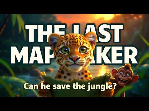 The Last Mapmaker 🗺️ | A Brave Leopard's Jungle Adventure | Kids Story