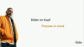 Bilder im Kopf, Sido - Learn German With Music, English Translation