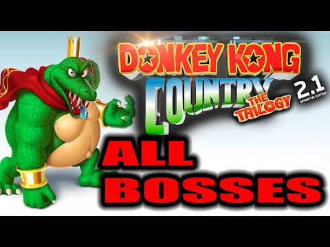 ALL BOSSES DONKEY KONG COUNTRY THE TRILOGY V 2.1