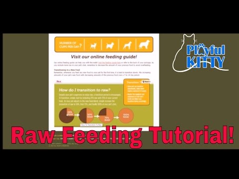 How to Use Nature's Variety Instinct Raw's Feeding...