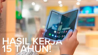 Nyicipin Samsung Galaxy Z Trifold