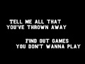 The All American Rejects - Dirty little secret (Lyrics ...