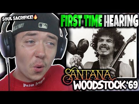 HIP HOP FAN'S FIRST TIME HEARING 'Santana - Soul Sacrifice (Woodstock '69) | GENUINE REACTION