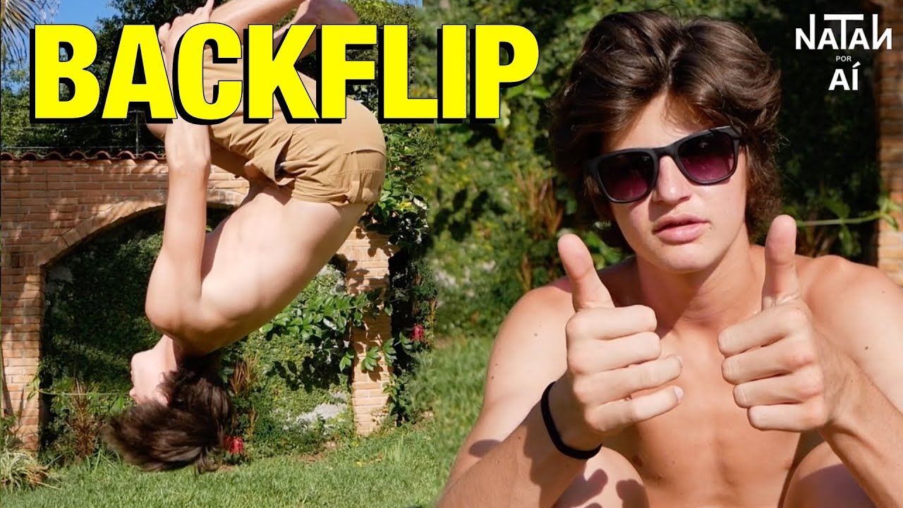 APRENDA AGORA O MORTAL DE COSTAS (BACKFLIP)!